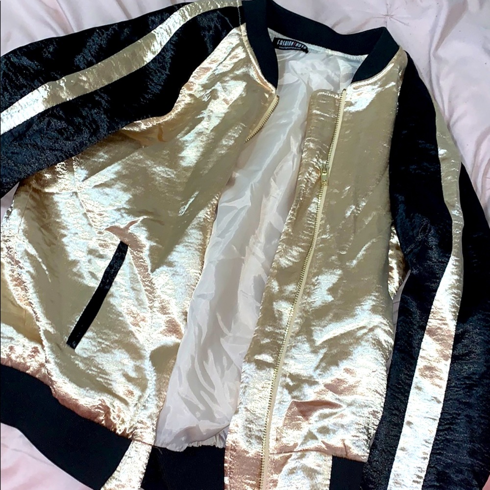Fashion nova bomber jacket